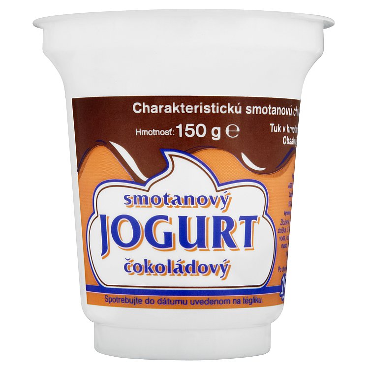 Jogurt smotanový čokoládový Agro Tami 150g