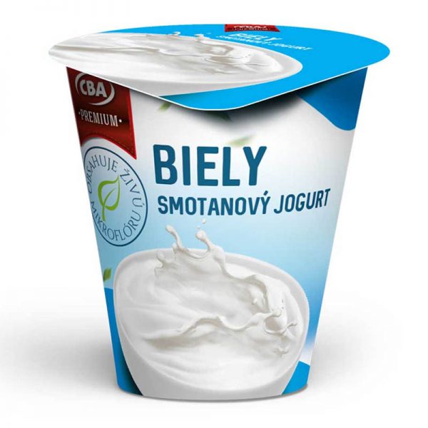 Jogurt Premium smotanový biely CBA 145g