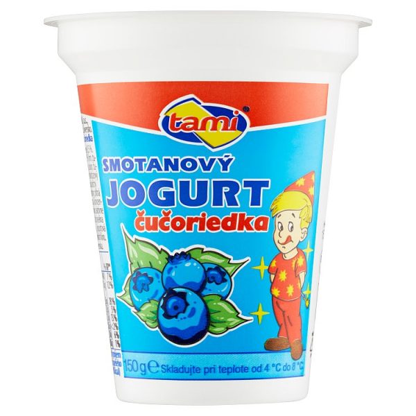 Jogurt smotanový čučoriedkový Agro Tami 150g