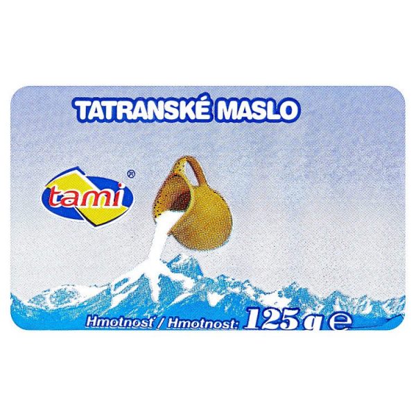 Tatranské maslo Tami 125g
