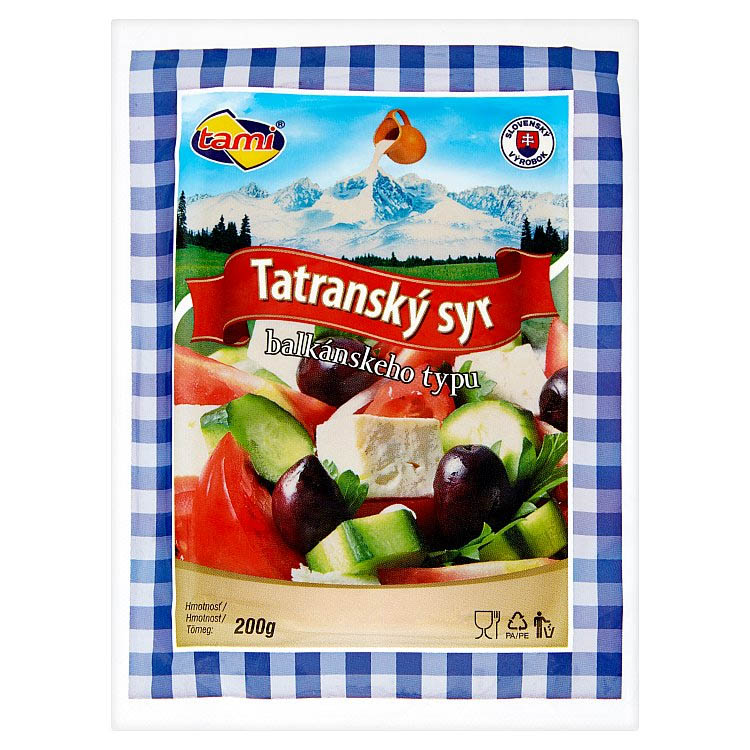 Tatranský syr balkánskeho typu Tami 200g