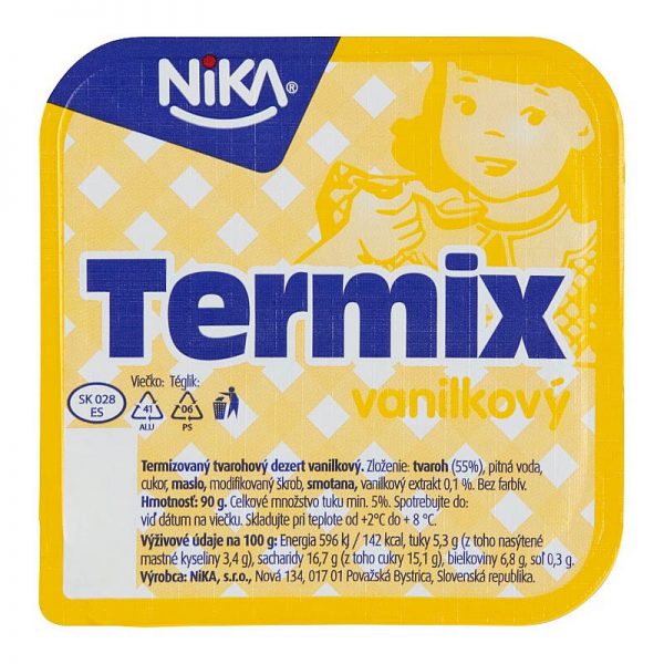 Termix vanilkový Nika 90g