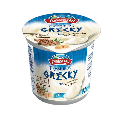Zvolenský jogurt grécky typ s trstinovým cukrom 320g