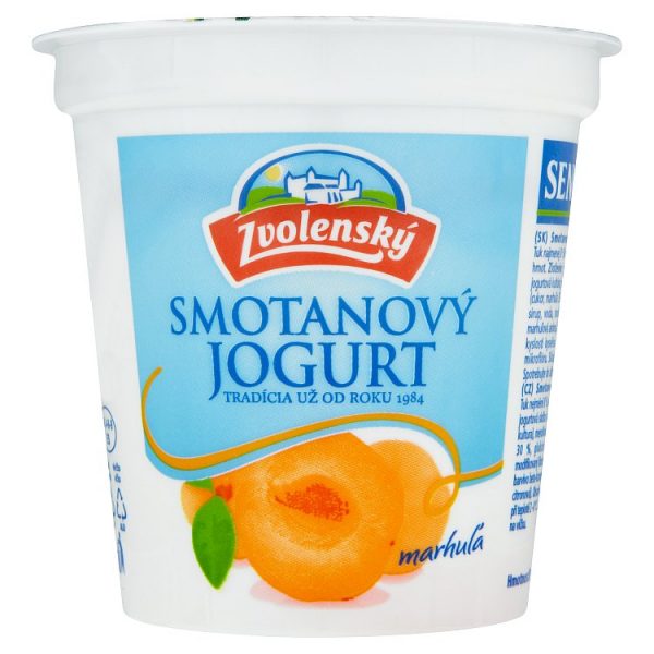Zvolenský smotanový jogurt marhuľový 145g