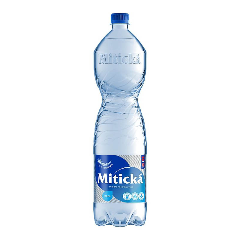Mitická prírodná minerálna voda perlivá 1,5l