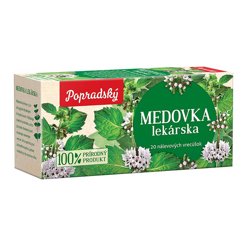 Popradský bylinný čaj Medovka lekárska 30g