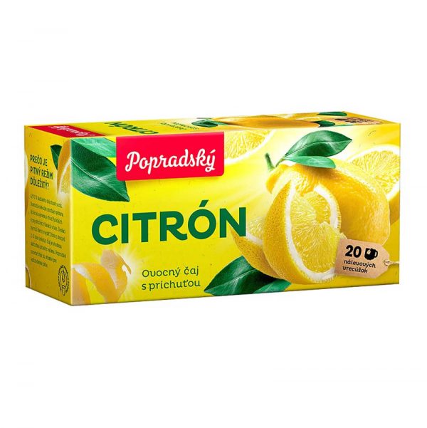 Popradský ovocný čaj Citrón 40g
