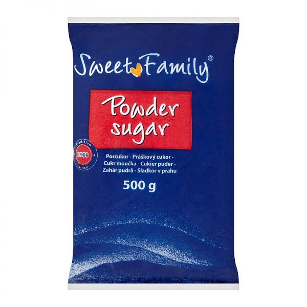 Práškový cukor Sweet Family 500g
