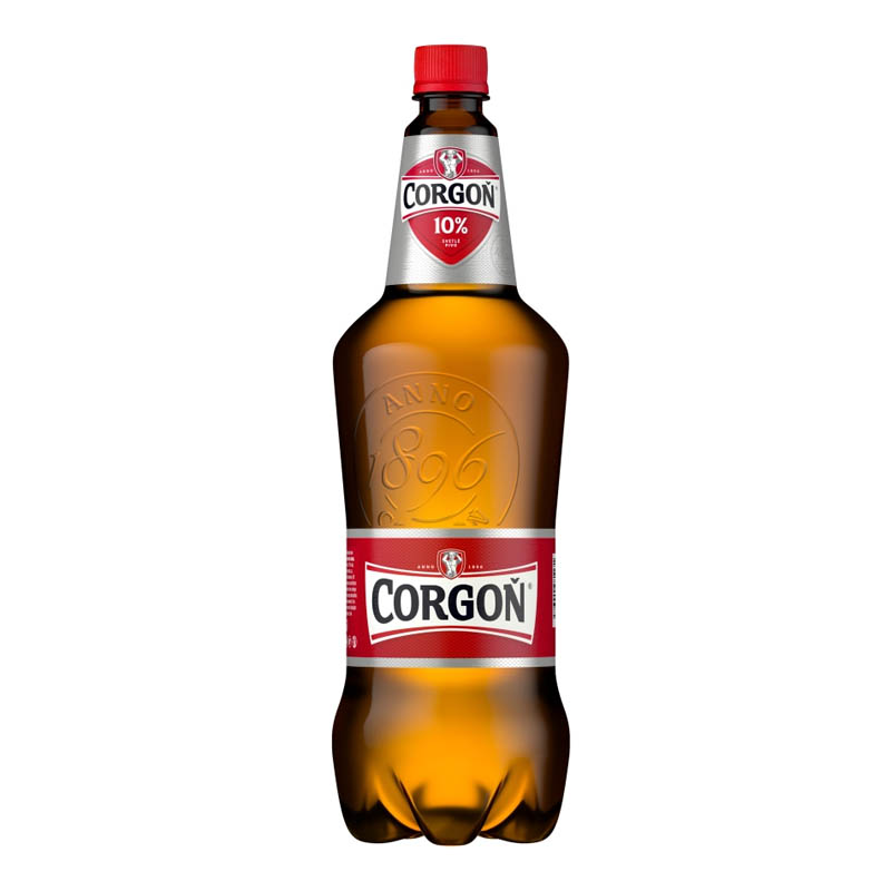 Corgoň 10% svetlé výčapné pivo PET 1,5l