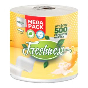 Papierové utierky Mega Pack CBA Freshness 100m donášková služba Zlaté Moravce