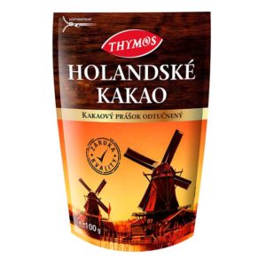 Kakao holandské odtučnené Thymos 100g donáška potravín Zlaté Moravce
